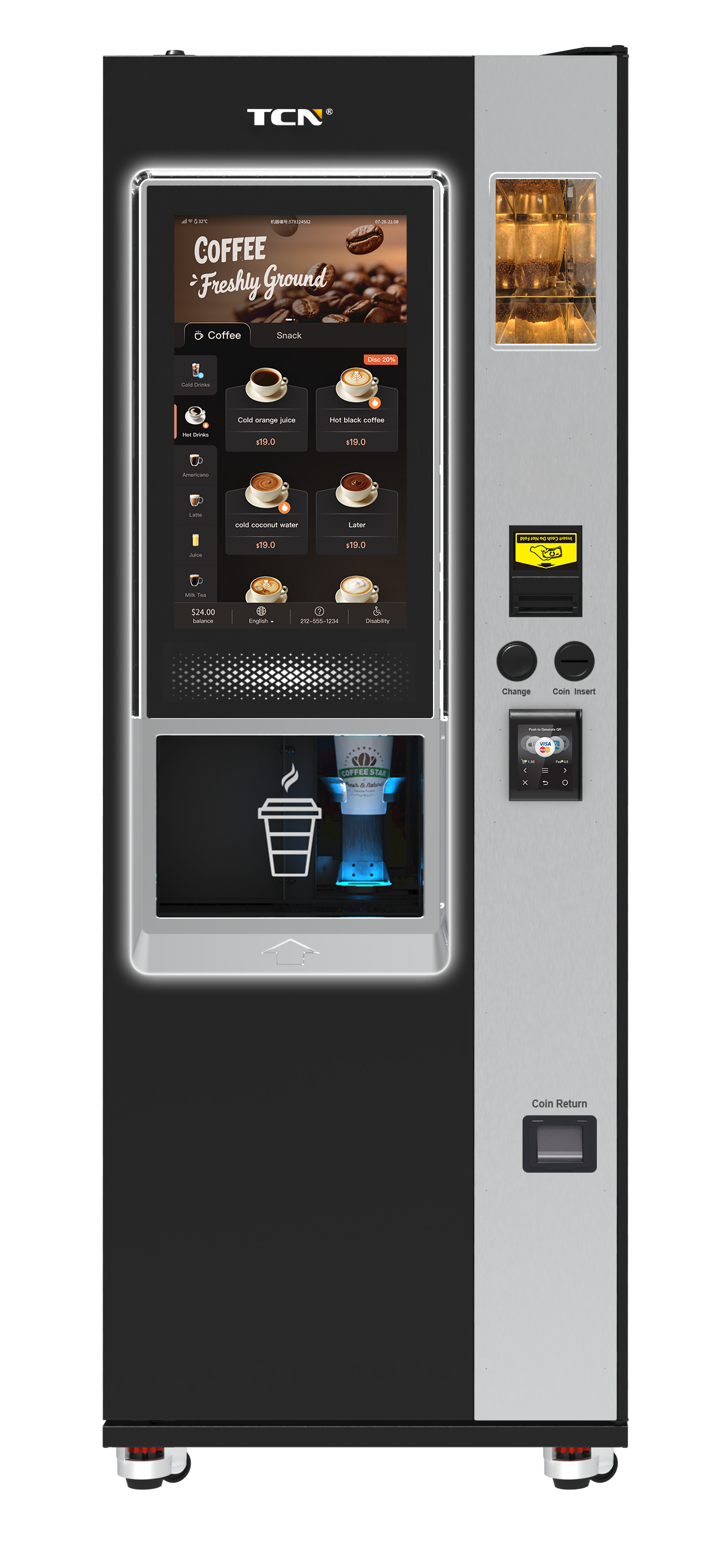 Coffee Vending Machine TCN-NCF-4N(V10.1)