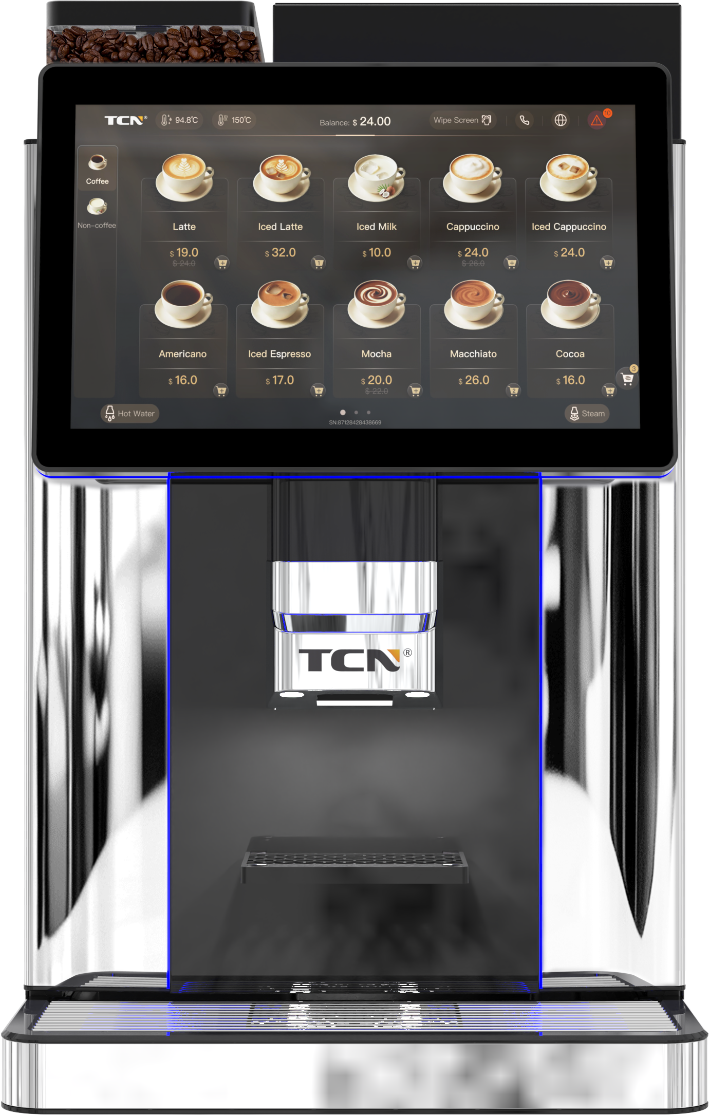 Coffee Vending Machine TCN-NCF-8N(V22)