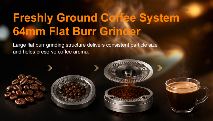  TCN-NCF-7N-V22 Coffee vending machine with swiss ditting , cofee beans ground more even and extracting improved