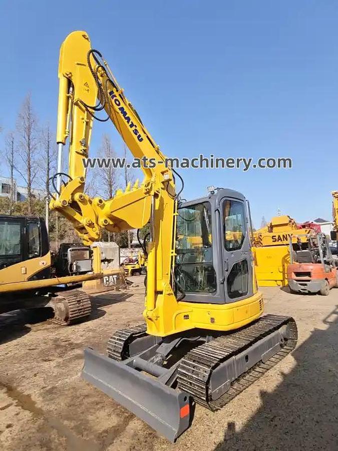 Used excavator Komatsu PC55MR mini digger 5Ton backhoe for sale-An Tao ...