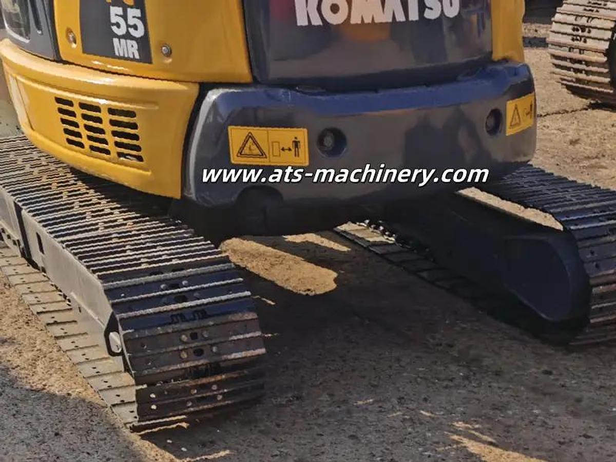 Used excavator Komatsu PC55MR mini digger 5Ton backhoe for sale-An Tao ...