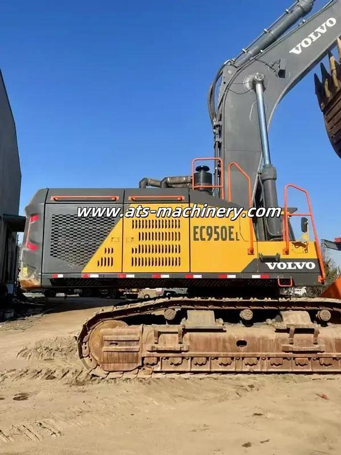 Used excavator VOLVO EC950EL heavy digger 95Ton backhoe special price ...