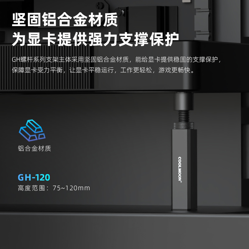 卖点主图-GH螺杆支架-铝合金