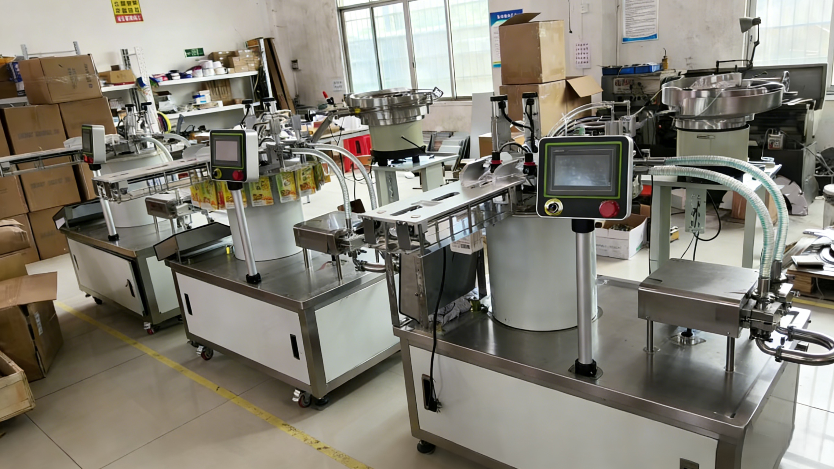 Pouch Filling and Capping Machine