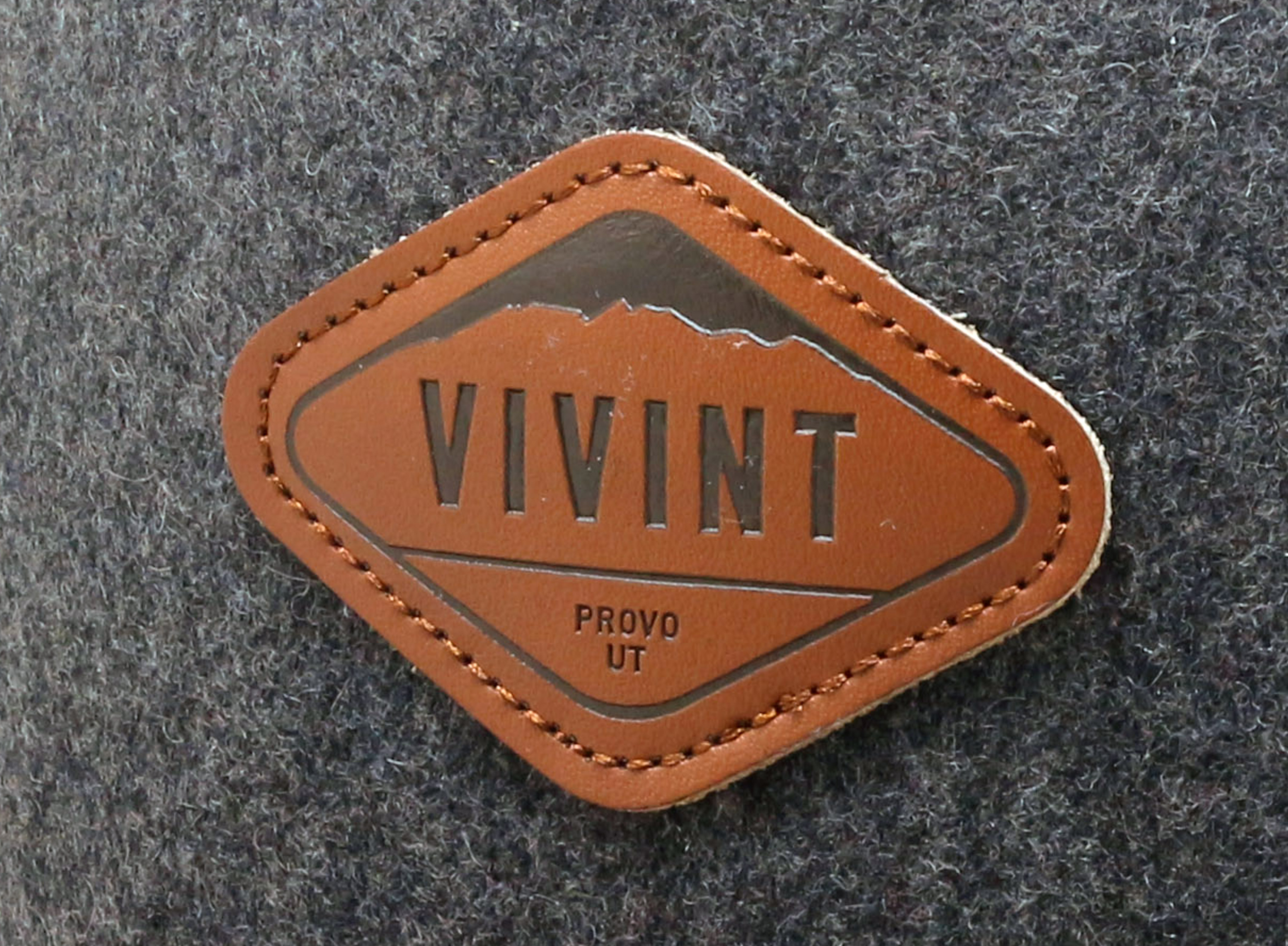 Leather badge