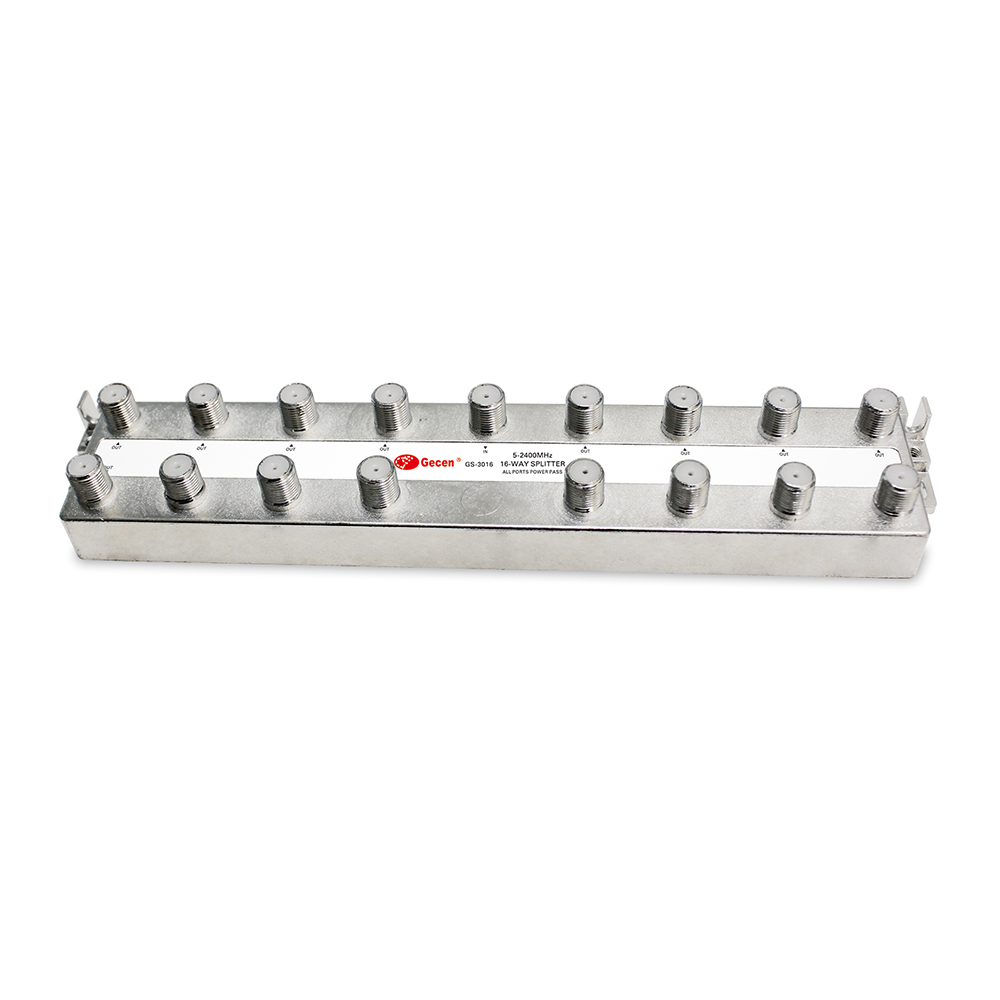 GS-3016 5-2400MHz 16-Way Splitter -Zhuhai Gecen Technology Co.,Ltd
