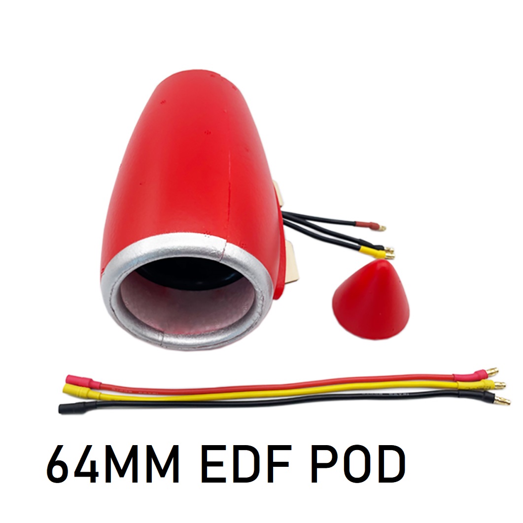 50MM/64MM EDF Pod/Nacelle for XFly Swift 2100 Upgrade-Dongguan
