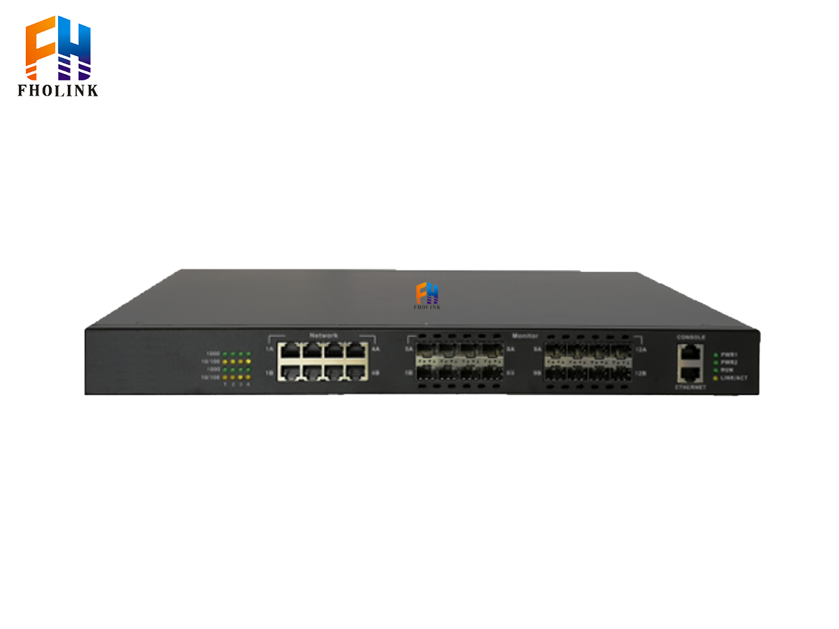 8电16光汇聚分流设备FH-CTAP-E8G16