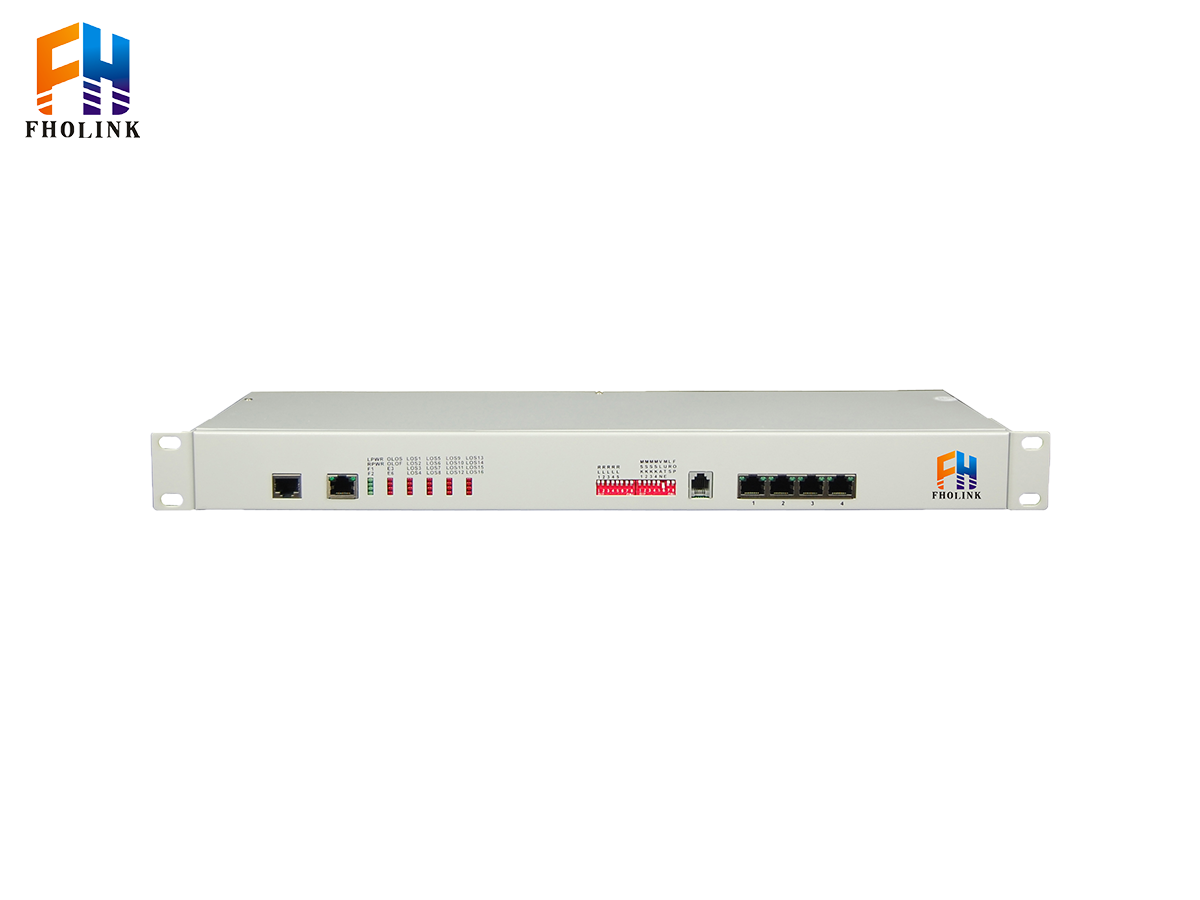 PDH光端机16E1正面